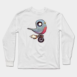 Bird on a Bike Long Sleeve T-Shirt